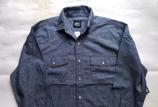 KEY  / Chambray Western Shirt