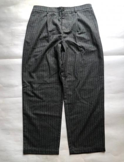 WAX LONDON  / Malham Trouser Pinstripe Wool 