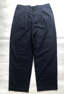 WAX LONDON  / Malham Trouser Pinstripe Wool 