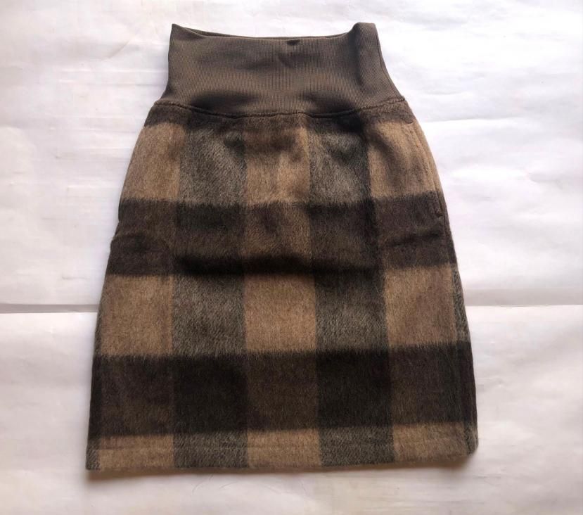 HONNETE/Shaggy Check idi Skirt