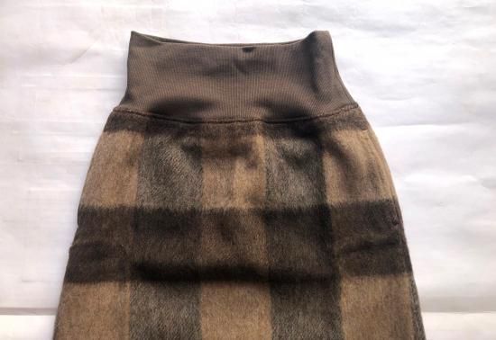 HONNETE/Shaggy Check idi Skirt