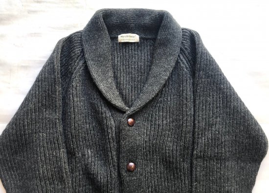 MARS KNITWEAR / William Shawl Collar