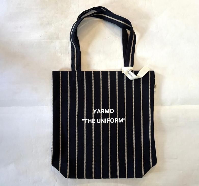 YARMO/Butcher Stripe Tote Bag