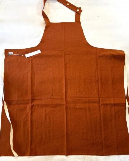 LOOMER/Cotton Linen Apron