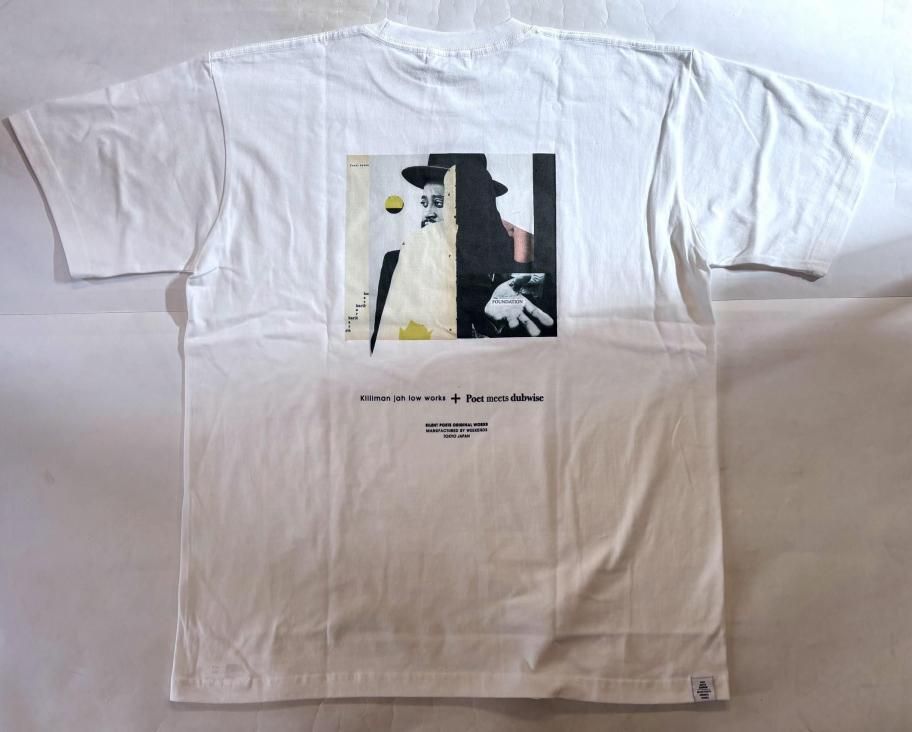 POET MEETS DUBWISE /Killiman Jah Low Works  Collage 3 L/S Print Tee