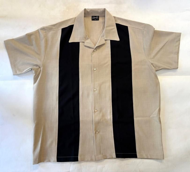 STEADY CLOTHNG / Popcheck Double Panel Bowling Shirt
