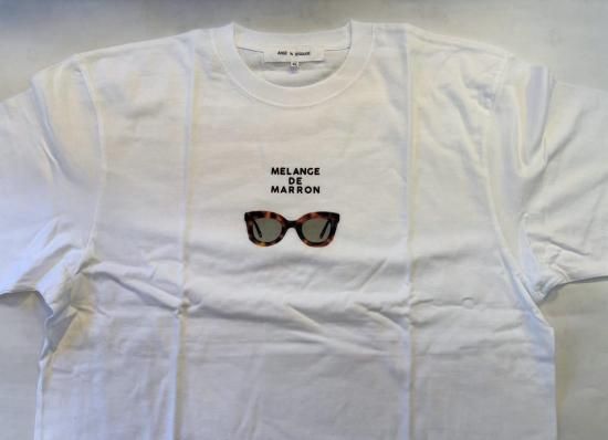  ANGELS IN DISGUISE / S/S Print Tee Melange De Maroon