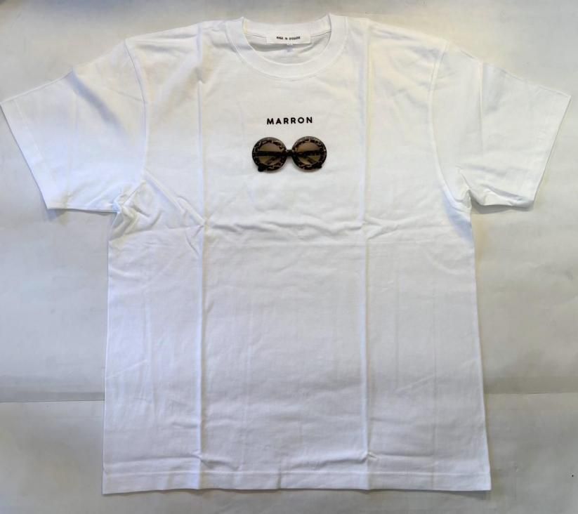  ANGELS IN DISGUISE / S/S Print Tee Maroon