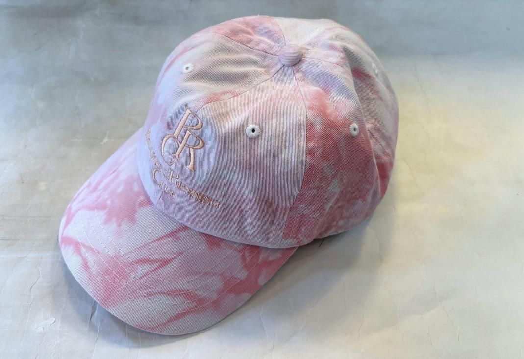 PROGRESS RUNNING CLUB / Badge Logo Tiedye Cap