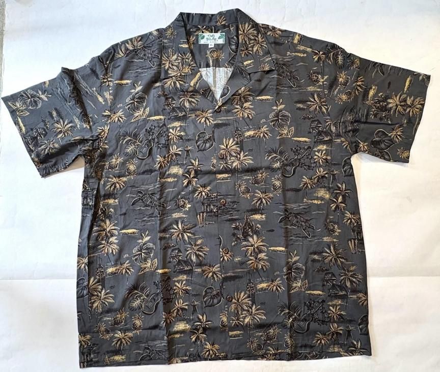 TWO PALMS / S/S Hawaiian Shirt Golden Vintage