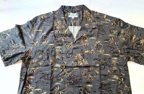 TWO PALMS / S/S Hawaiian Shirt Golden Vintage