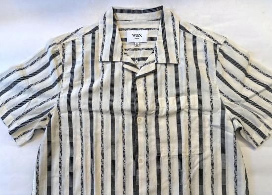 WAX LONDON  / Fleck Stripe S/S Shirt