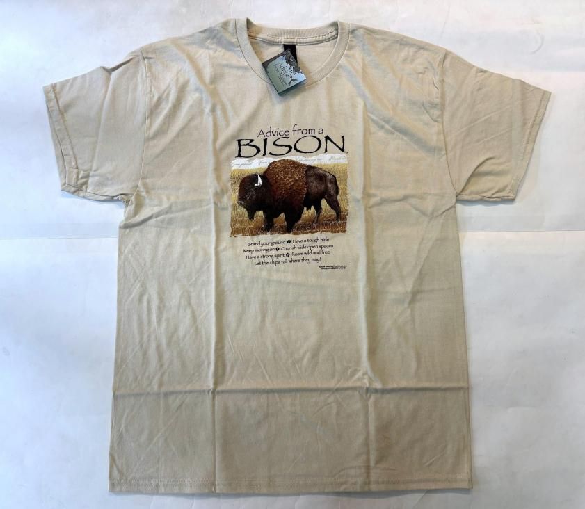 EARTH SUN MOON / Advice Bison S/S Tee