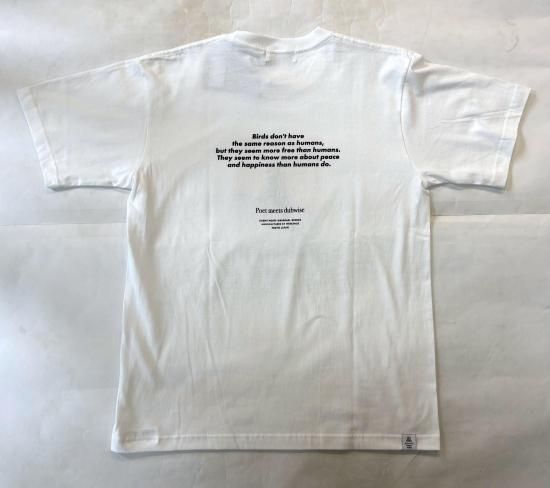 POET MEETS DUBWISE / Bird Inkjet Tee