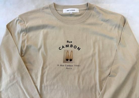  ANGELS IN DISGUISE / L/S Print Tee CAMBON