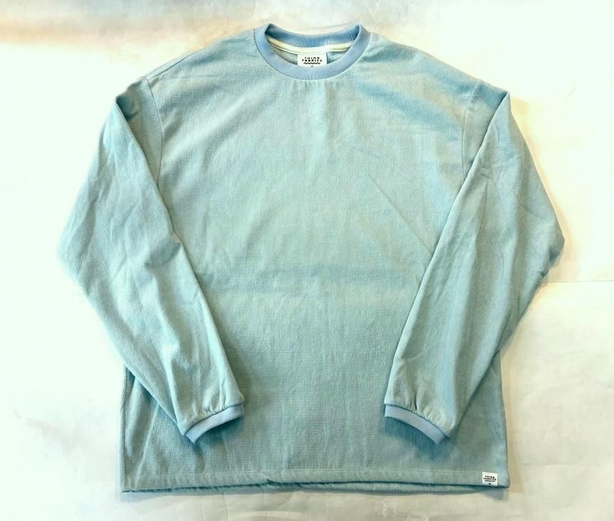 THING FABRICS / 1mm Pile Long Sleeve Tee-Shirt