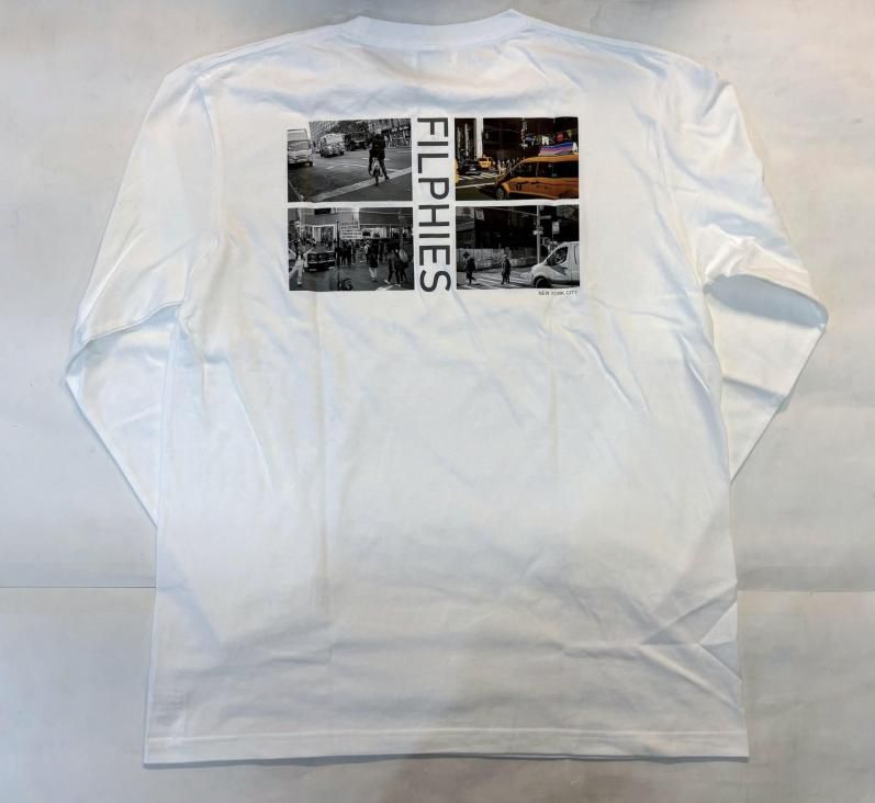 FILPHIES /  L/S Print Tee NEW YORK CITY