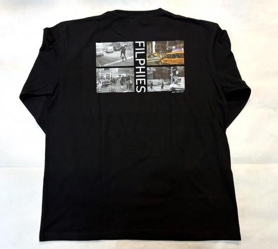 FILPHIES /  L/S Print Tee NEW YORK CITY