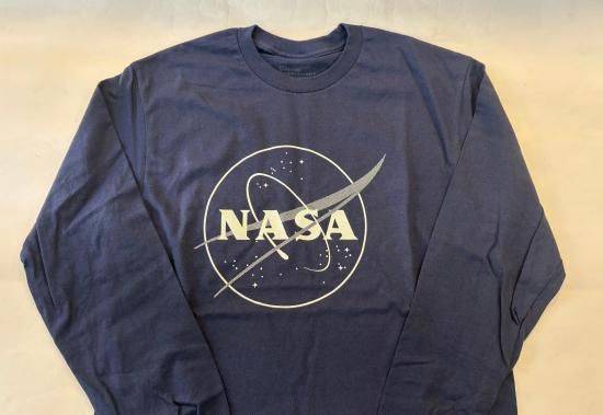 COTTON EXPRESSION / NASA Glow Logo L/S Tee