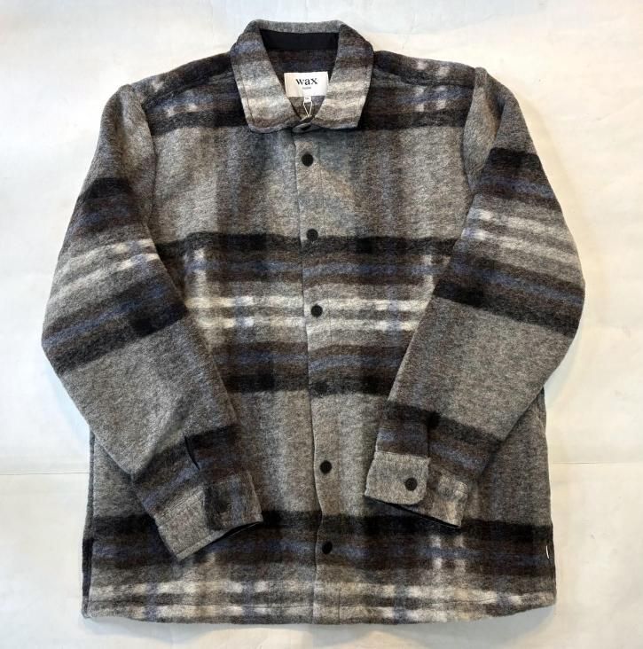 WAX LONDON  / Nolan  Overshirt - Wool Check