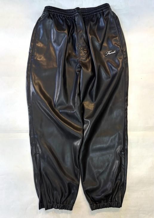 FARAH / Synthetic Leather Jogger Pants