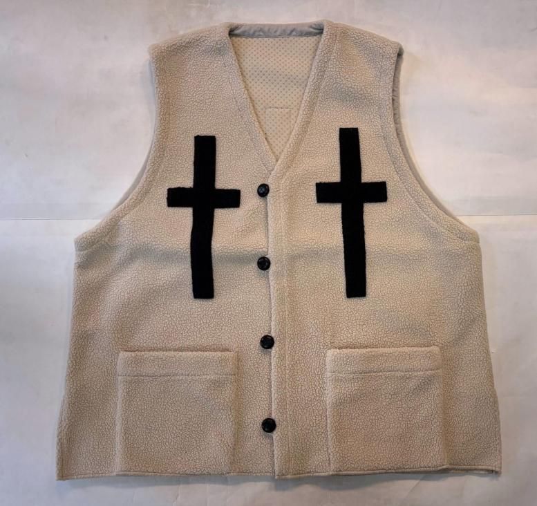 BURLAP OUTFITTER / Pile Cross Vest