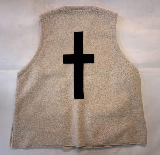 BURLAP OUTFITTER / Pile Cross Vest