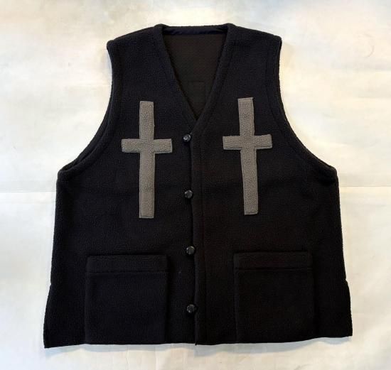 BURLAP OUTFITTER / Pile Cross Vest