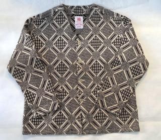 PEXWEAR / Jacquard No Collar Jacket