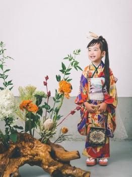子供着物 アンティーク No25