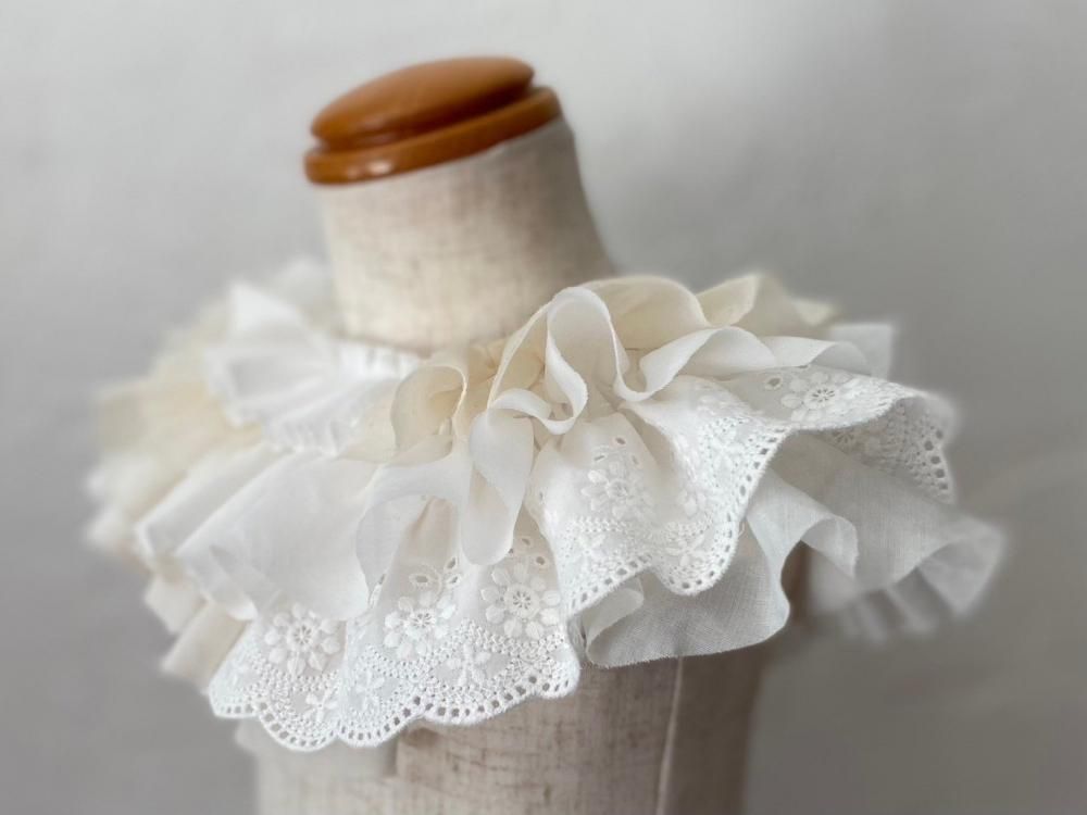 フリル付け襟 1〈sizeS〉 - Codorait キッズドレス 七五三