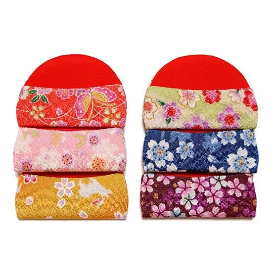 抜き半月（小）桜柄 さつまつげ - つげ櫛工房 辻忠商店 オンラインショップ