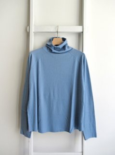MEYAME(メヤメ) WASHABLE WOOL RIB TURTLE NECK PULLOVER [WOMEN]