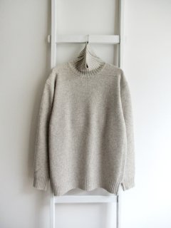 walenode(ウェルノード) HEATHER WOOL CASHMERE RED CROSS SWEATER [UNISEX] size0