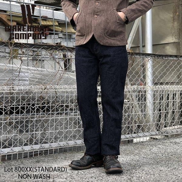 ウエアハウス WAREHOUSE Lot 800XX(STANDARD) NON WASH デニム ウエアハウス WAREHOUSE Lot 800XX(STANDARD) NON WASH デニム