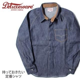 ǥå 40s ǥ˥   Ĺµ DENIM SHIRT 7640 DELUXEWARE