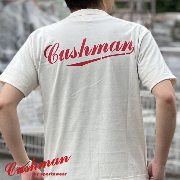 ネコポス送料200円]クッシュマン 26443 PRINT TEE CUSHMAN ロゴ