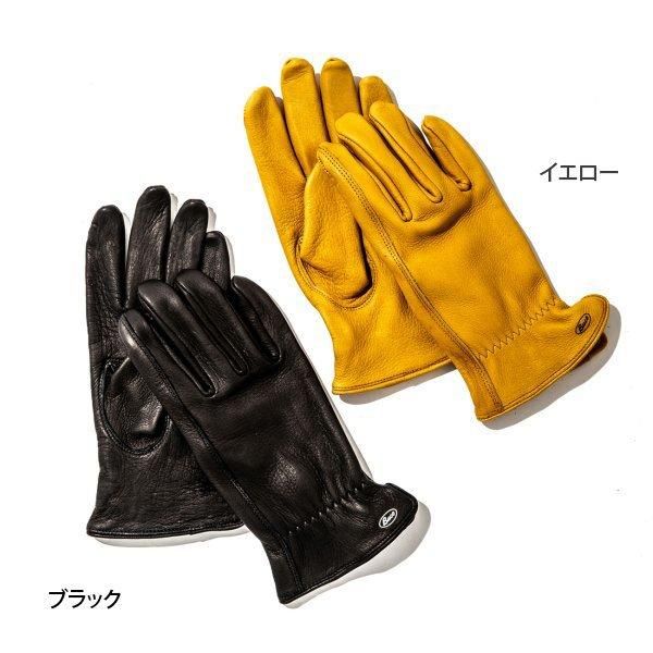 ザ リアルマッコイズ BUCO MOTORCYCLE GLOVE / DEERSKIN 鹿革 ブコ モーターサイクル グローブ 手袋 BA14101  THE REAL McCOY'S - セルロイド CELLULOID