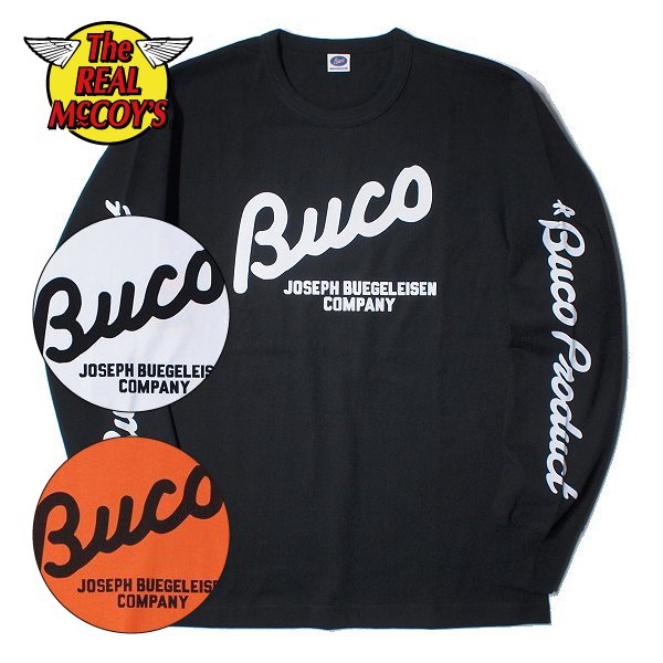 ザ リアルマッコイズ BUCO L/S TEE / BUCO PRODUCT 長袖 Tシャツ ...
