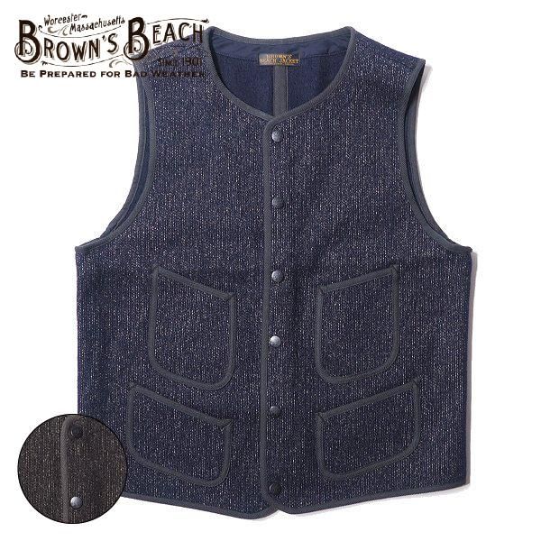 ブラウンズビーチ アーリー ベスト ビーチクロス EARLY VEST BROWN'S