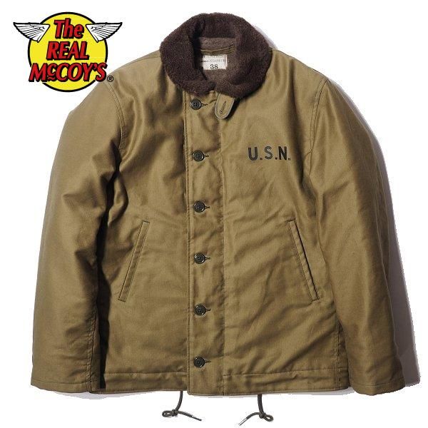 ザ リアルマッコイズ N-1 DECK JACKET KHAKI デッキジャケット MJ13111