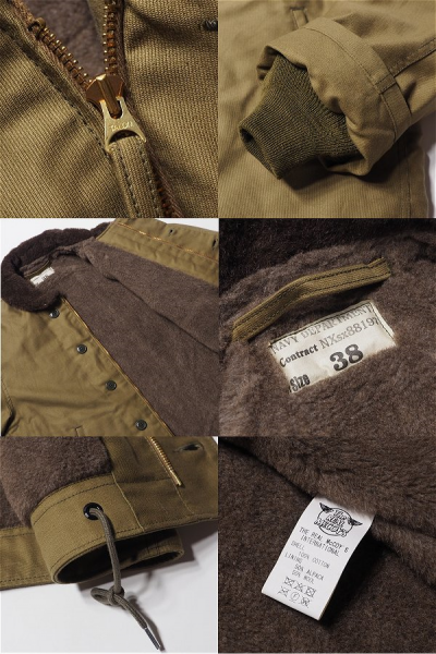 ザ リアルマッコイズ N-1 DECK JACKET KHAKI デッキジャケット ザ リアルマッコイズ N-1 DECK JACKET KHAKI デッキジャケット