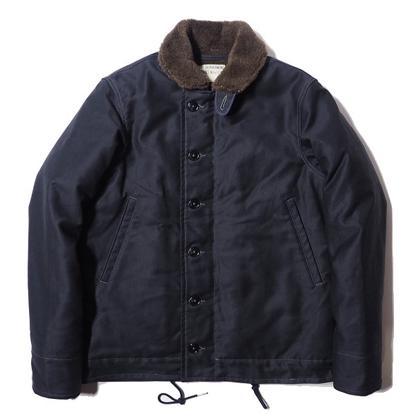 ザ リアルマッコイズ N-1 DECK JACKET NAVY デッキジャケット MJ14109 ...