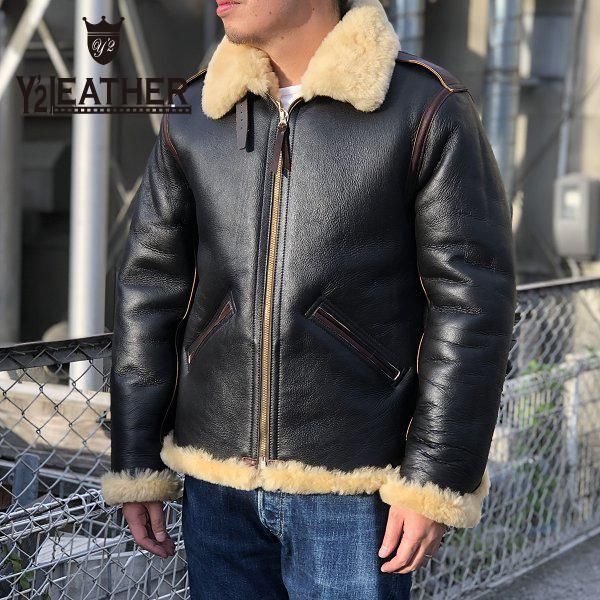 ワイツーレザー コロメールムートン TYPE B-6 Y'2 LEATHER ワイツーレザー コロメールムートン TYPE B-6 Y'2 LEATHER