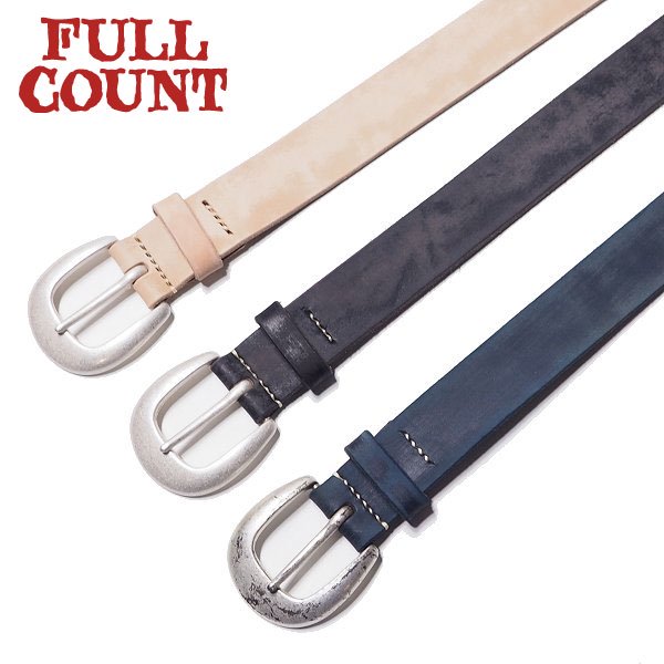 フルカウント 6210 WILD LEATHER BELT ワイルドレザー ベルト シングル