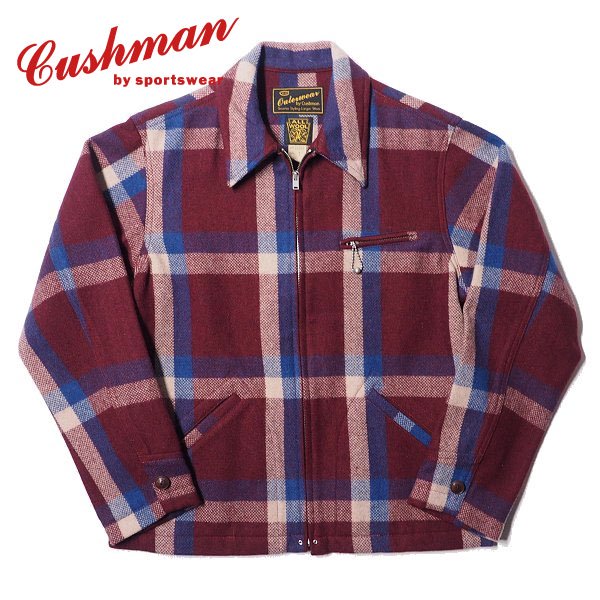 クッシュマン 30's ウールチェック スポーツジャケット 21301 CUSHMAN - セルロイド CELLULOID