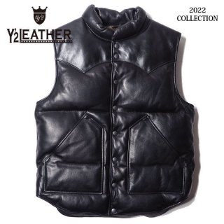 磻ġ쥶 ƥߥۡϥ ٥ STEER OILHORSE HIDE DOWN VEST SV-01 Y'2 LEATHER[2022ǯ]