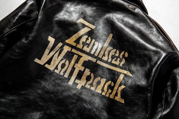 リアルマッコイズ Ａ-2 ウルフパック　レッドシルク　ゼムケ　38 新入荷速報です♪ A-2 REDSILK フライトジャケット ZEMKES