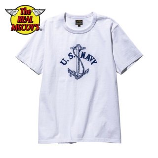  ꥢޥå ߥ꥿꡼T MILITARY TEE / U.S. NAVY ANCHOR MC20012 THE REAL McCOY'S