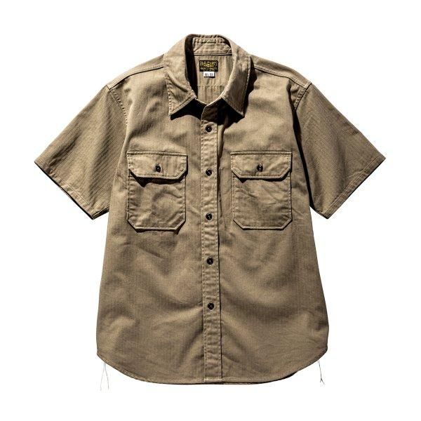 ザ リアルマッコイズ 半袖シャツ M-38 KHAKI SHIRT S/S MS20005 THE